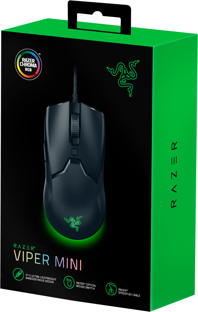 RZ01-03250100-R3M1 viper mini - wired gaming mouse - frml packaging 6btn Razer Santreyd  - Вид №7