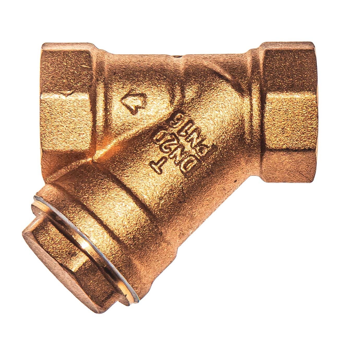 4010 Фильтр косой сетчатый грубой очистки в/в 3/4", латунь LAB.Space  - Вид №3