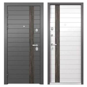 Дверь входная металлическая Фолд райс 950 мм левая