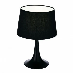 Настольная лампа Ideal Lux London TL1 Small Nero IDEAL LUX КЛАССИЧЕСКИЕ 080763 Черный