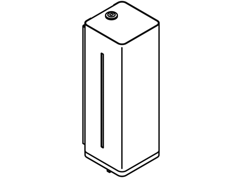 805.06.100 Дозатор для жидкого мыла HEWI Spenderprodukte  - Вид №17