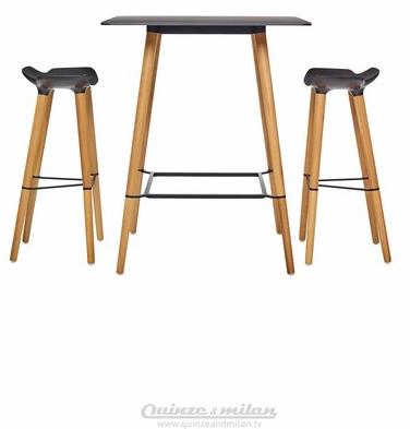 Quinze & Milan Высокий деревянный табурет Pilot sun-id-1470986 - Вид №11