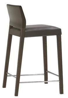 Andreu World Табурет из дуба со спинкой Valeria Bq7516-bq7525 - Вид №3