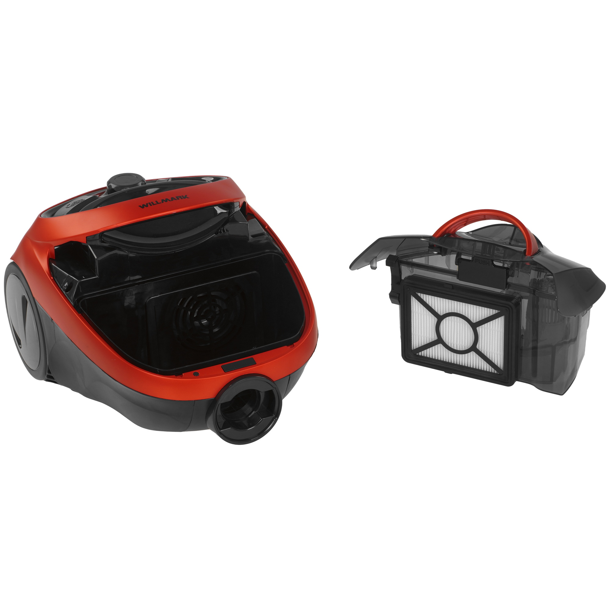 9269614 Пылесос Willmark VC-2255CYM красный STDN-0115519 - Вид №6