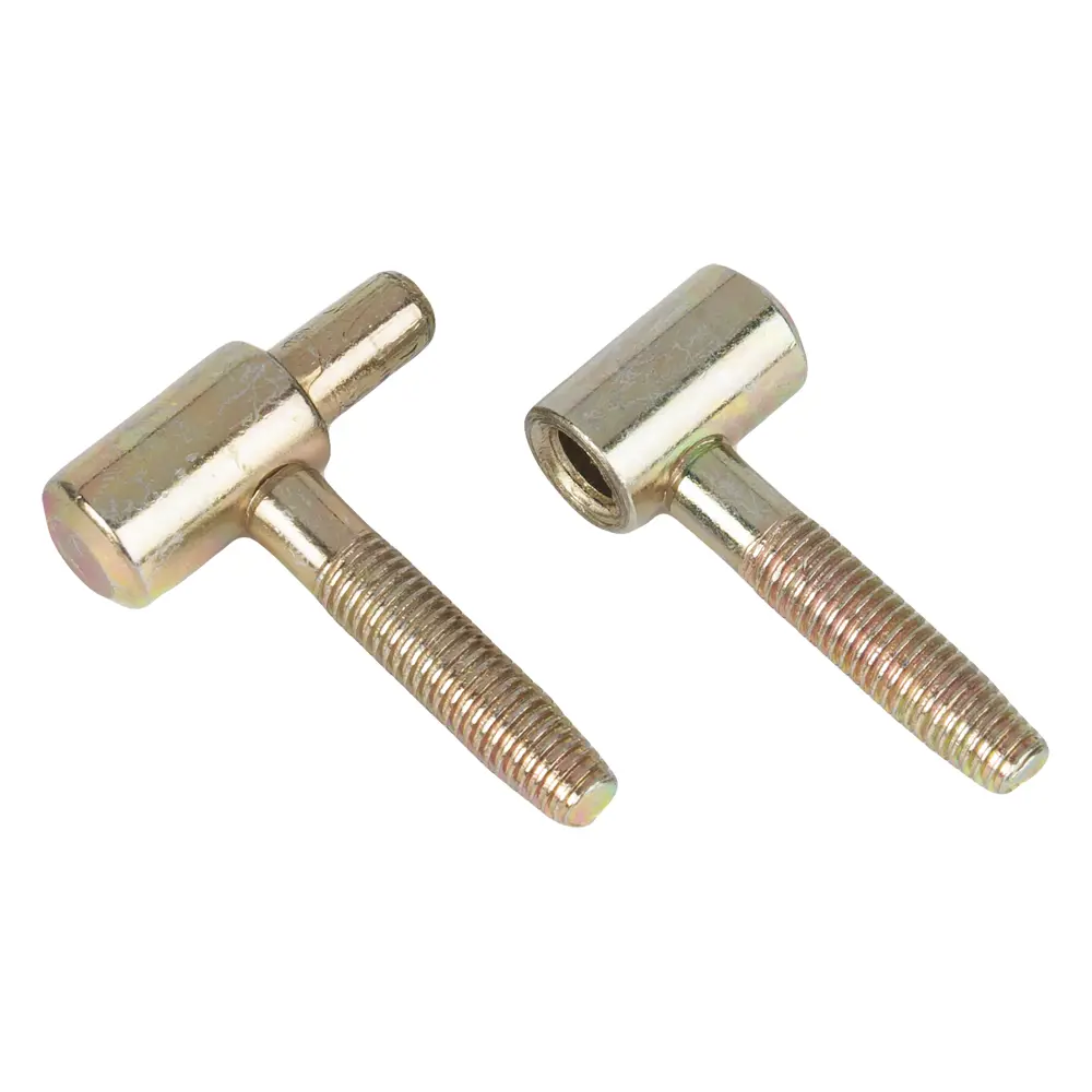 Петля ввертная 17-13-CP 42.5x12.8 мм сталь цвет хром Santreyd STLM-2137865 - Вид №1