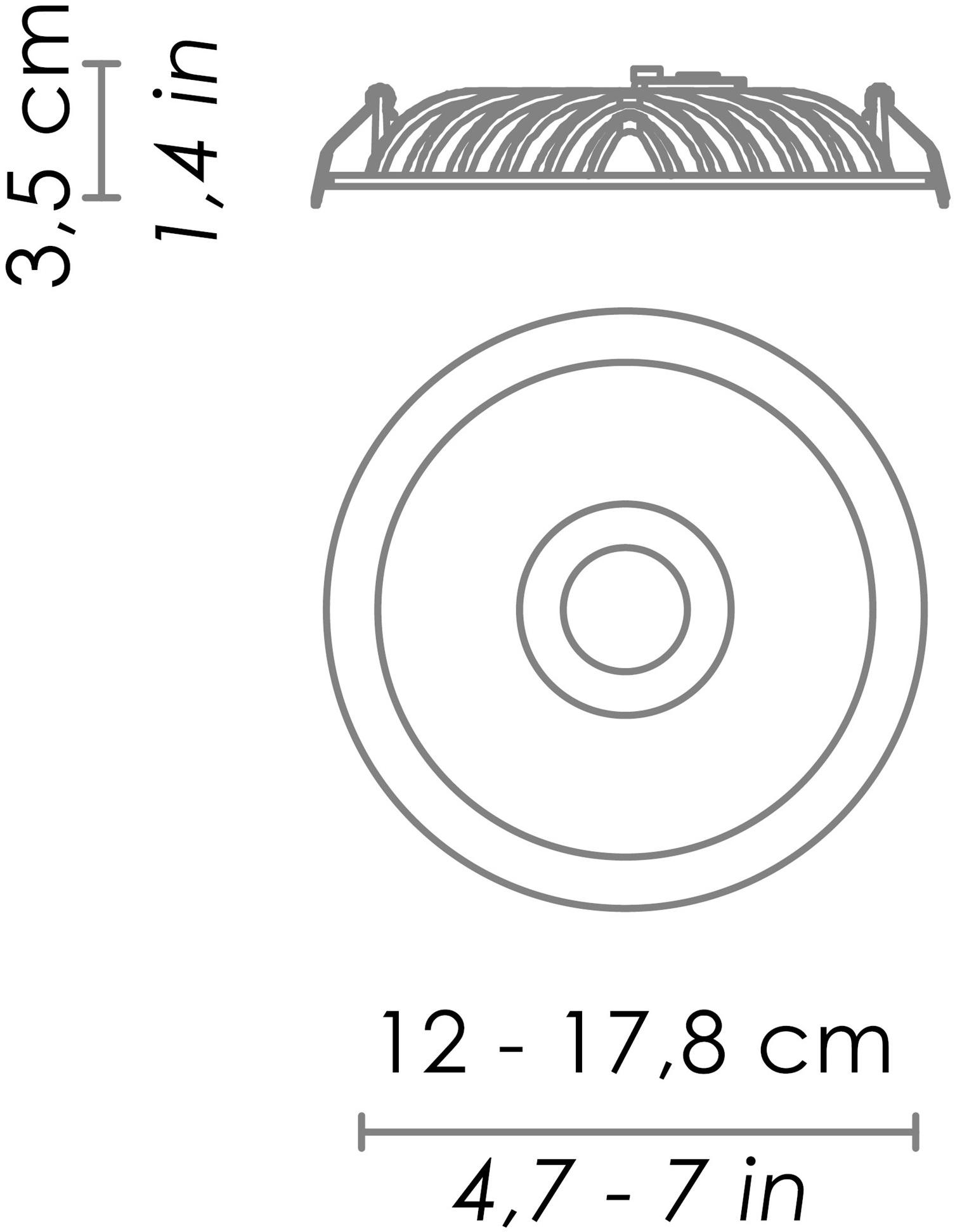 AiLati Встраиваемый потолочный светильник из литого алюминия Eclipse tonda sun-id-1475213 - Вид №4