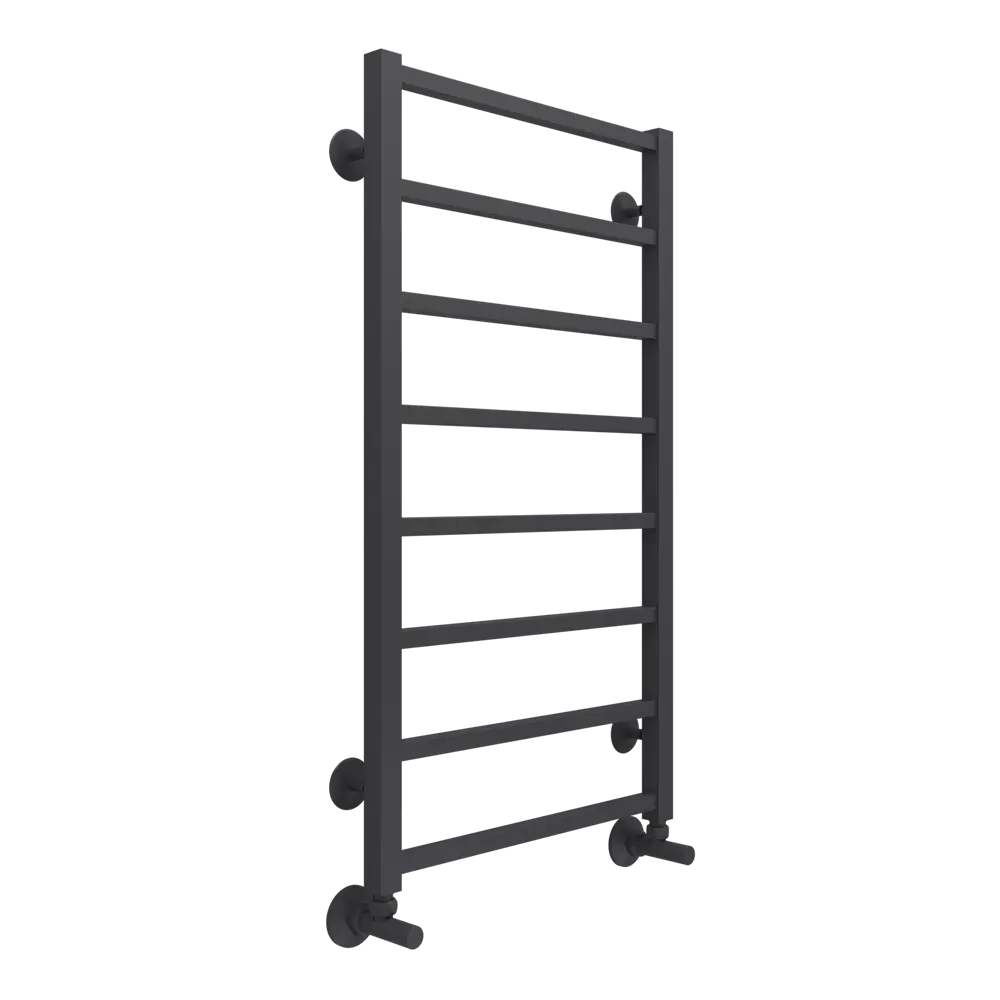 83588969 Водяной полотенцесушитель Оберон П8 50-80 U-образный цвет черный STLM-0042272 ВАРМО  - Вид №2