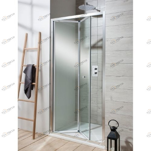 Дверь Bifold 900mm с боковым экраном 1000mm Britton Burlington EBFSC0900, ESPSC1000 