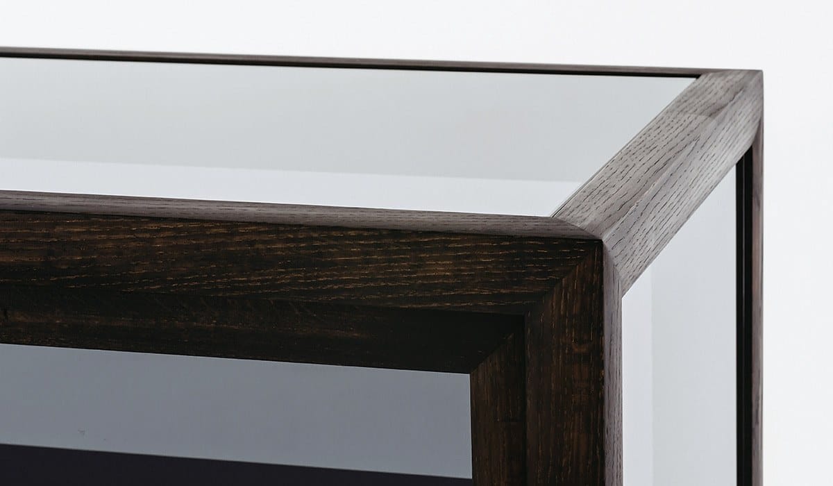 Шкаф из дерева и стекла с раздвижными дверями DE PADOVA Silent ARCH-00081034 - Вид №3