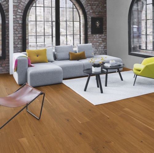 Инженерная доска Boen Finesse Honey Rustic Дуб Рустик с брашью (Текстурированная) 1350х135 мм 2100400033 - Вид №10