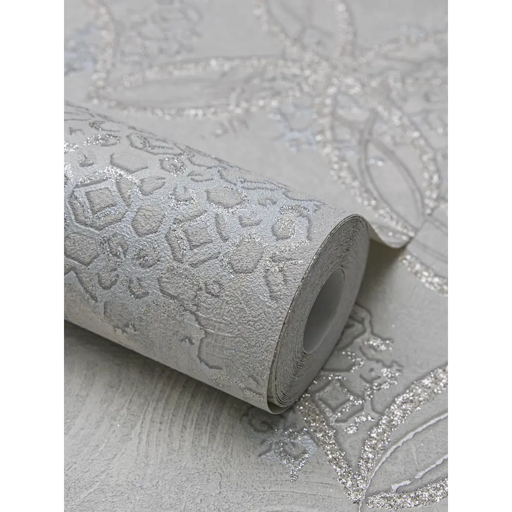 Обои флизелиновые Wallsecret Couture белые 1.06 м 8709-20 STLM-2088908 - Вид №3