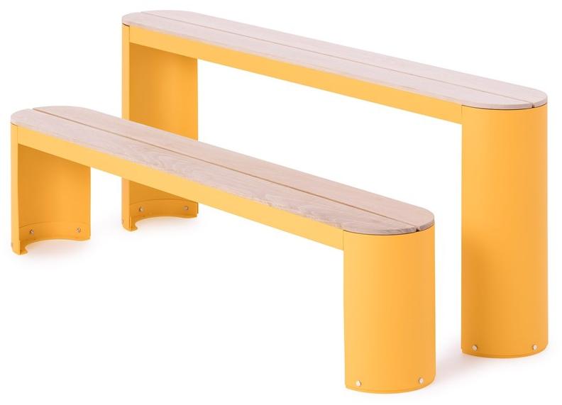 Nola Industrier Стол для общественных мест из стали с порошковым покрытием Urban play U07-11 table - Вид №3