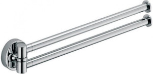 W4913 Полотенцедержатель 2-ой 29 см COLOMBO PLUS