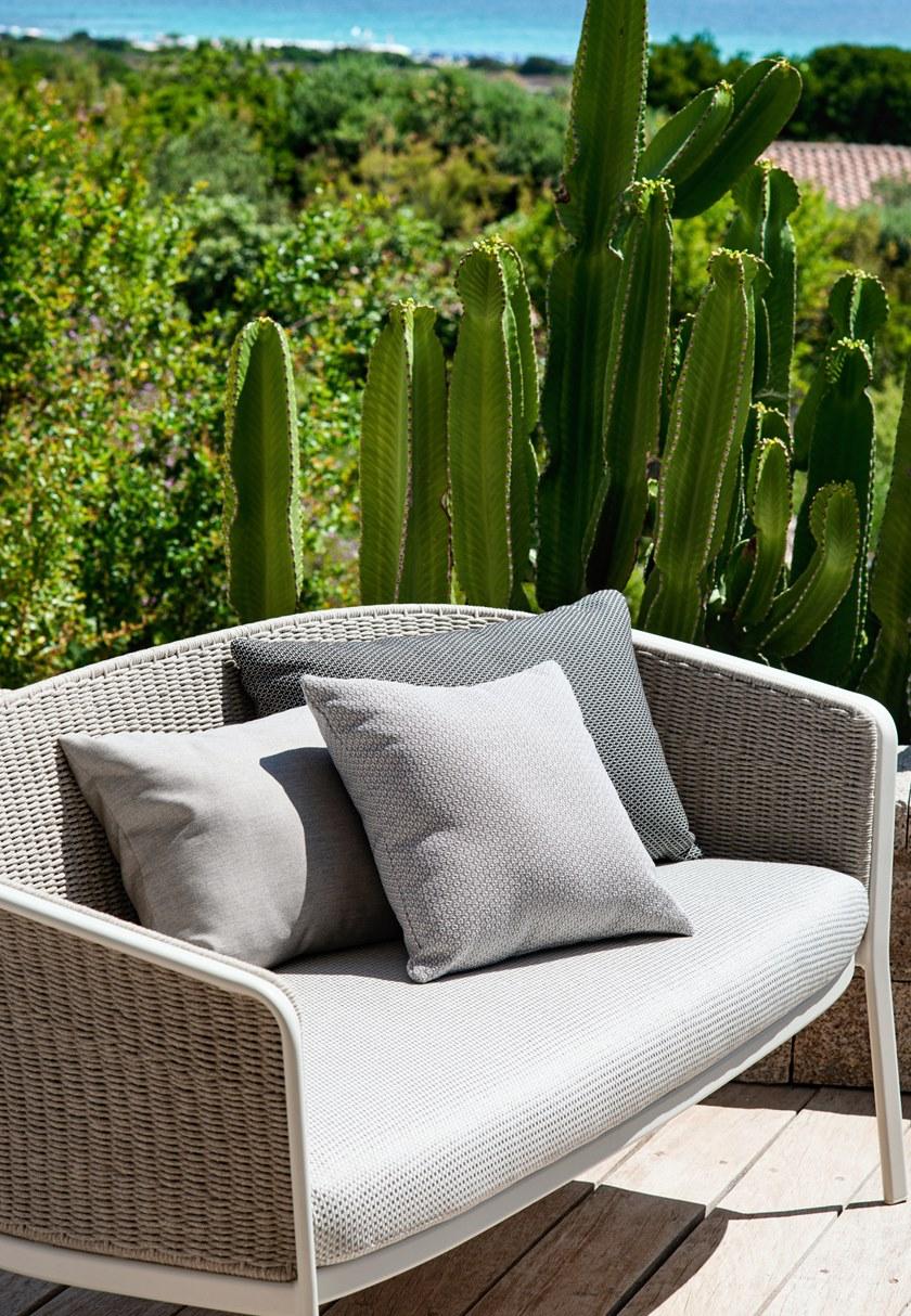 emu 2-местный садовый диван из алюминия и синтетической веревки Carousel 1219 - Вид №4