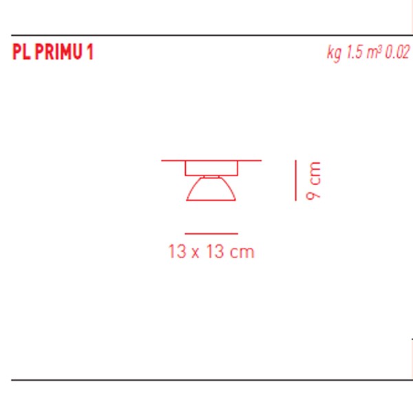 Axo Light PRIMULA PLPRIMU1CSCR12V встраиваемый потолочный Santreyd 31689 - Вид №1