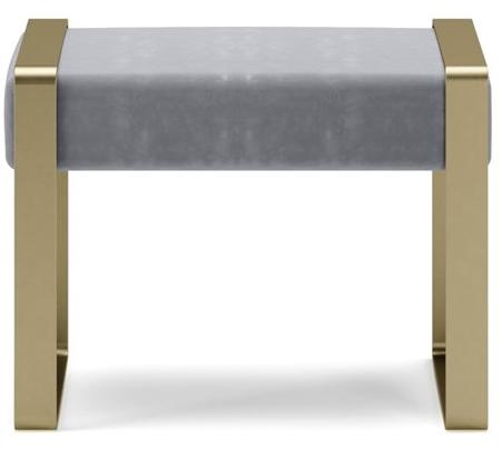 SM Living Couture Санки бархатный табурет Couture Pff_01 - Вид №1