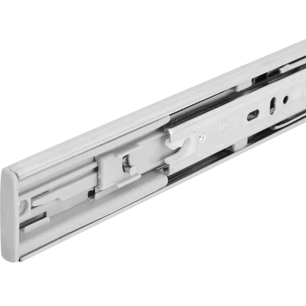 Комплект шариковых направляющих полного выдвижения EDS Chrome Y8114 с доводчиком 45/300 мм сталь, цвет серебро ASTIL STLM-2141775 - Вид №1