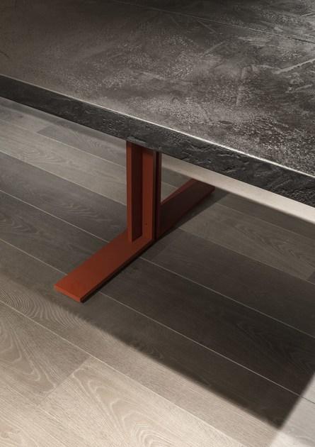 Lema Прямоугольный стол со столешницей из вулканического камня sun-id-1468706 - Вид №10