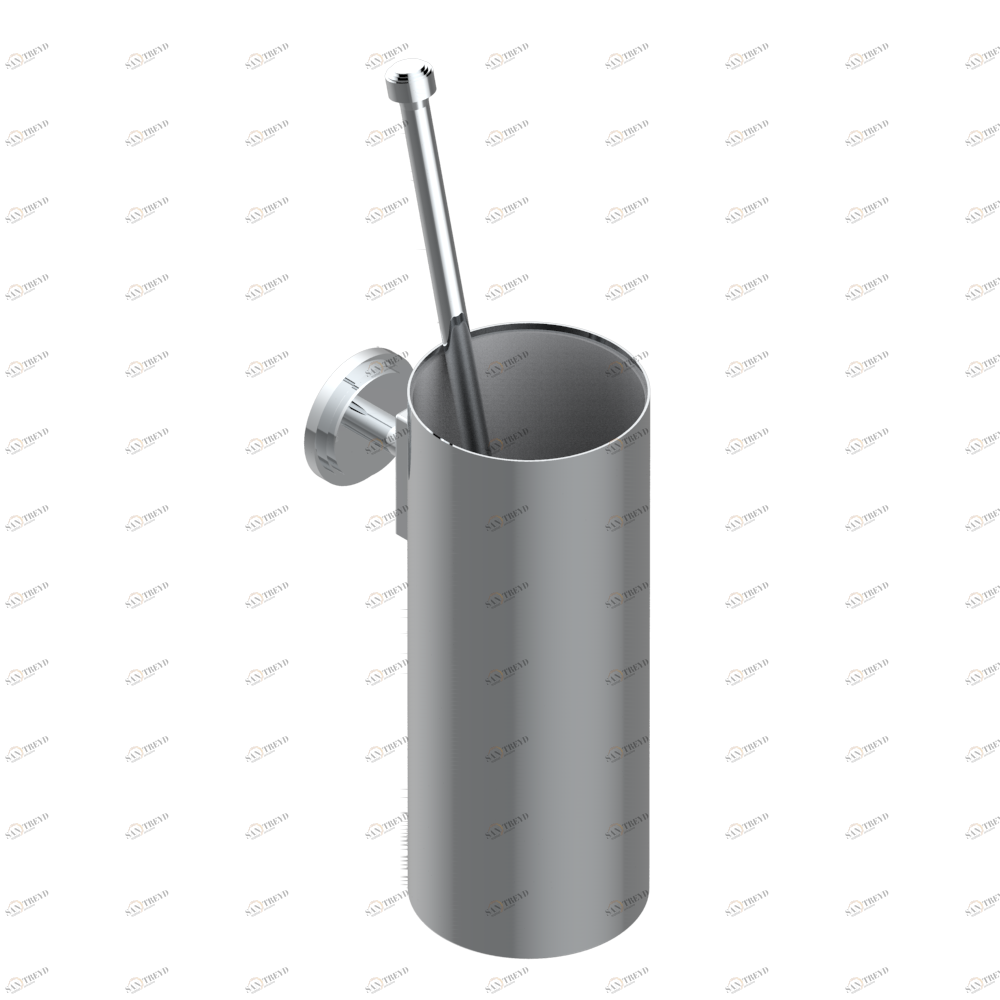G2U-4720 Стакан настенный и щётка для унитаза Thg-paris Faubourg metal с рукоятками Хром G2U-4720 CAT.A
