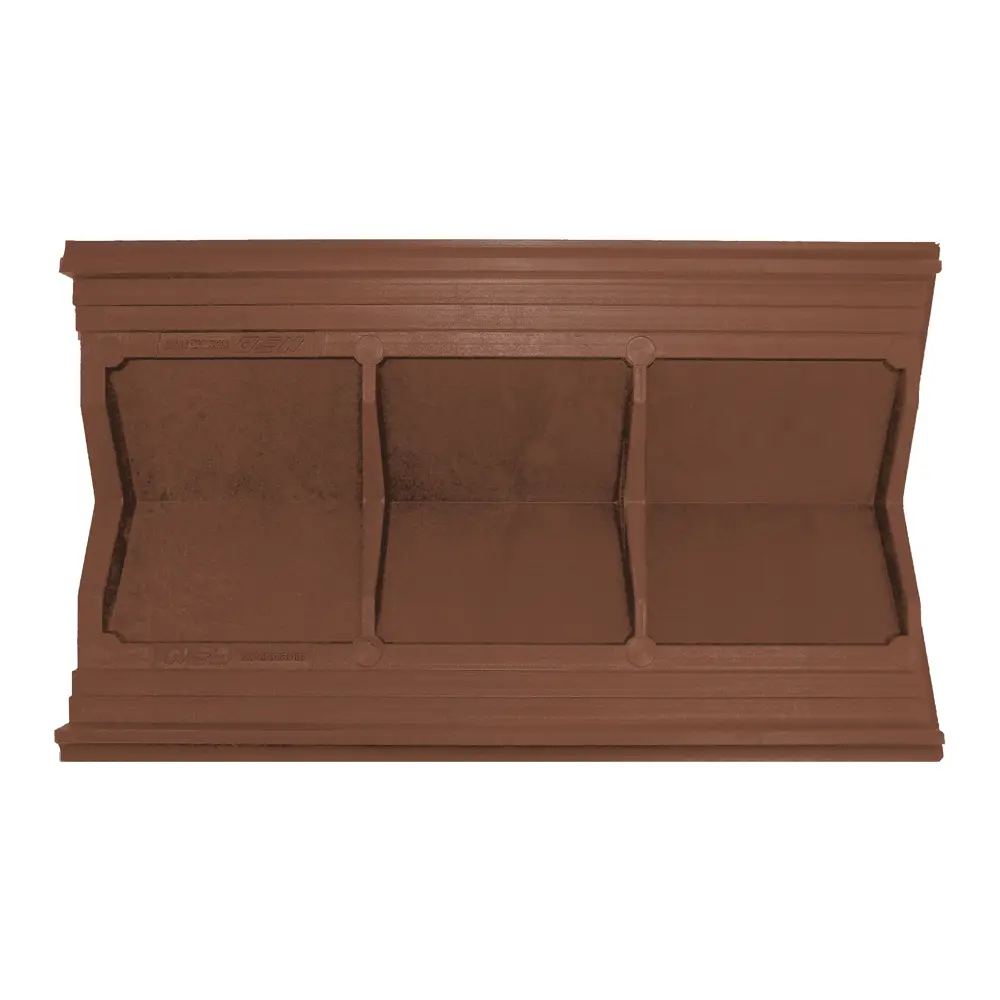 Парапет ППК 500x258x25 мм цвет коричневый Santreyd STLM-2059333 - Вид №3