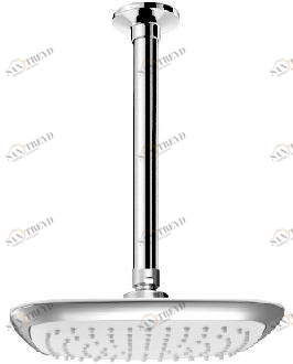 JUSTIME Пластиковая потолочная душевая лейка Dragon 6904-as-80cp