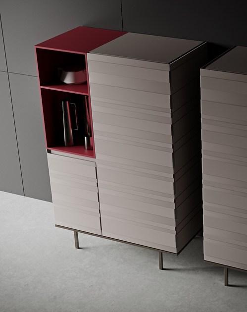 EmmeBi Комод деревянный с распашными дверцами Stripe sun-id-1438401 - Вид №4