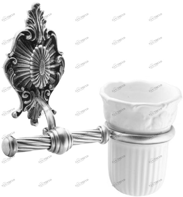 Стакан для щеток MIGLIORE Elizabetta ML.ELB-60.102.CR - хром 