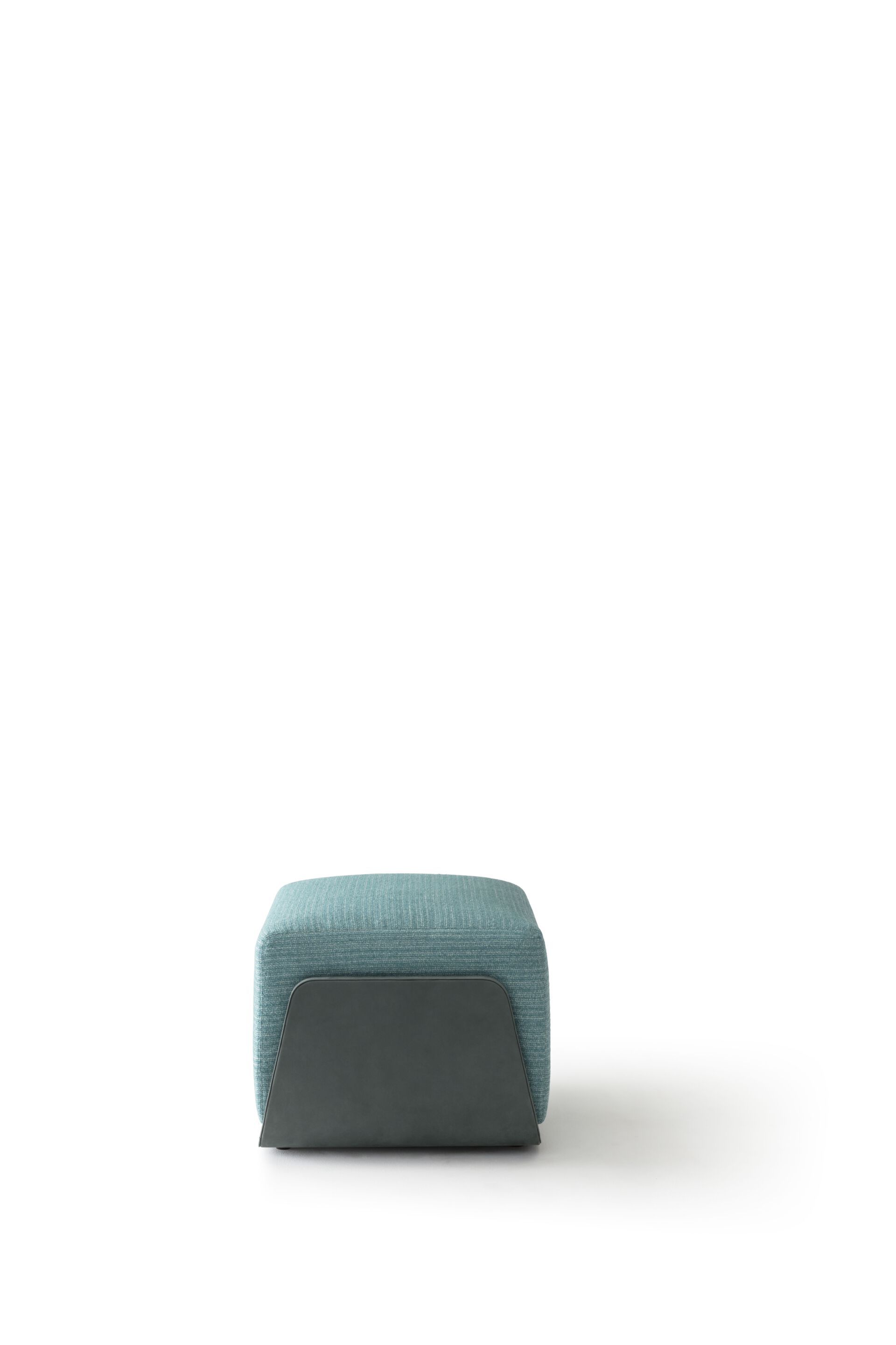 Прямоугольный пуф из кожи и ткани OAK New York Suite ARCH-00077988 - Вид №3