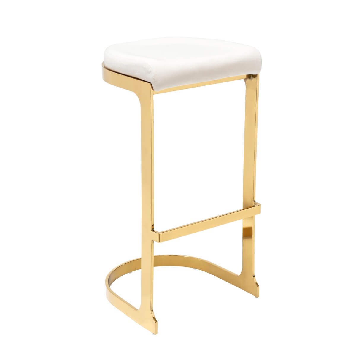 700440-18 ABHIKA ТАРЕЛКА GARDA VELVET WHITE/GOLD  - Вид №1