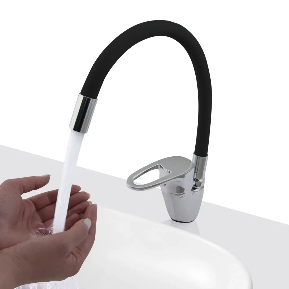 Santreyd Siena — элегантный смеситель для кухни в черном цвете 83580740 PV-2021b STLM-0042091 - Вид №8