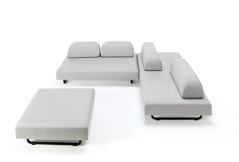 Тканевая квадратная Садовая подставка для ног Vermobil SANTA FE ARCH-00041660 - Вид №2