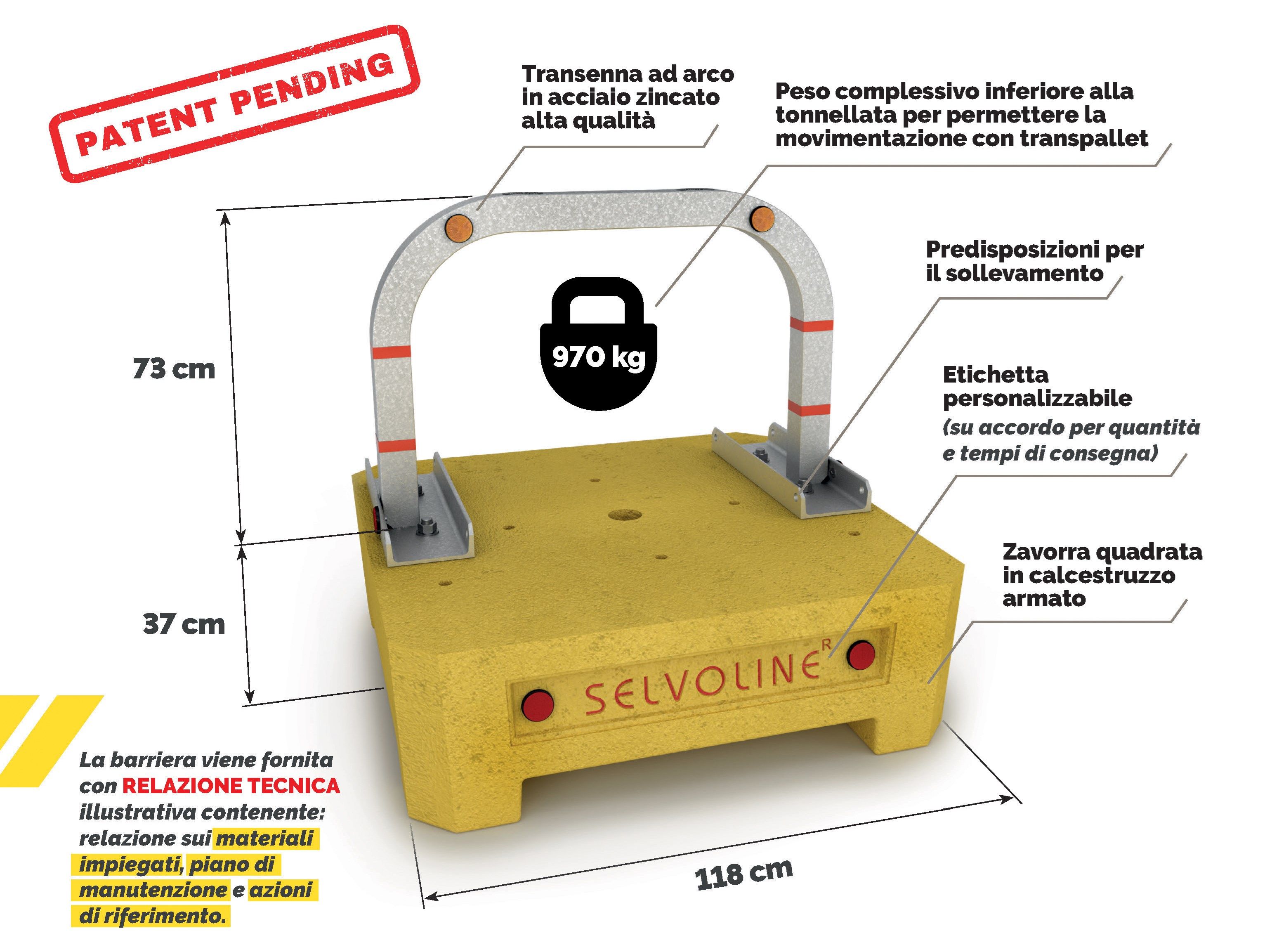 Контртеррористический барьер SELVOLINA STREET-LOCK ARCH-00150360 - Вид №23