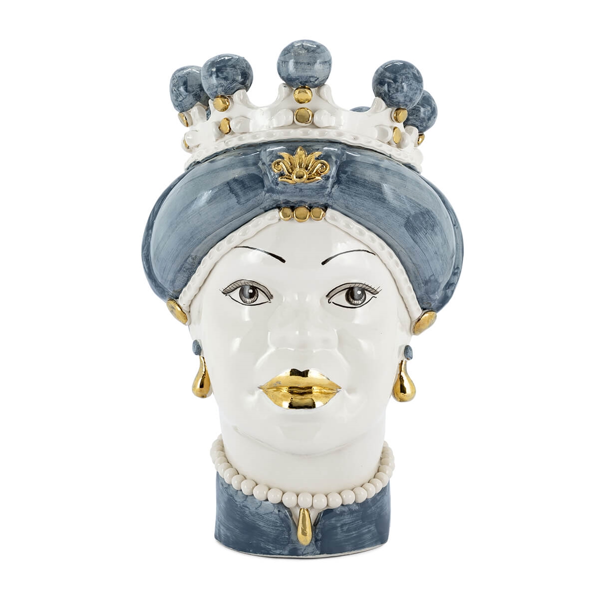 200844-GG ABHIKA ВАЗА MORO LADY MEDIUM NEW GREY/GOLD  - Вид №4