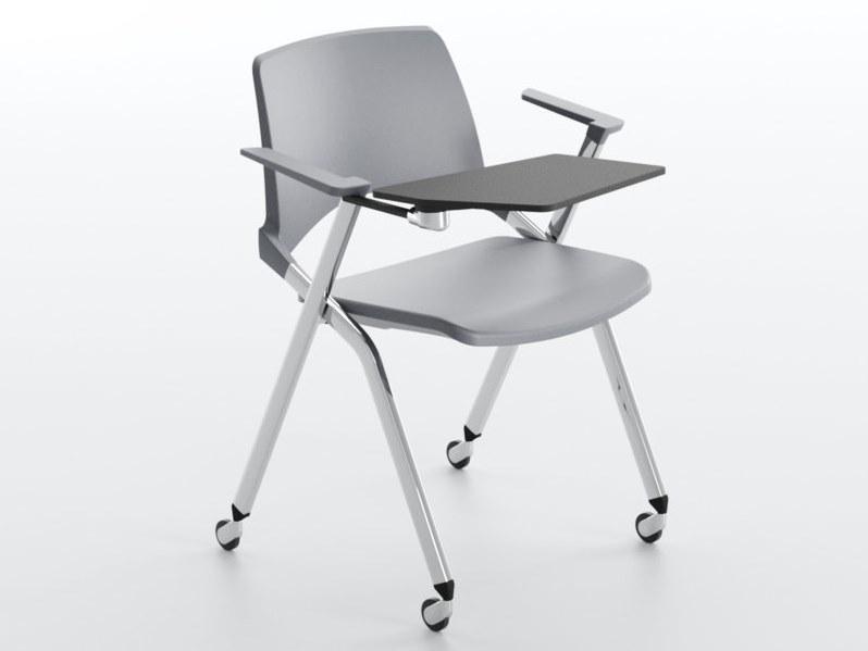 IBEBI Стул для конференций штабелируемый с откидной крышкой Oplà sun-id-1472397 - Вид №1