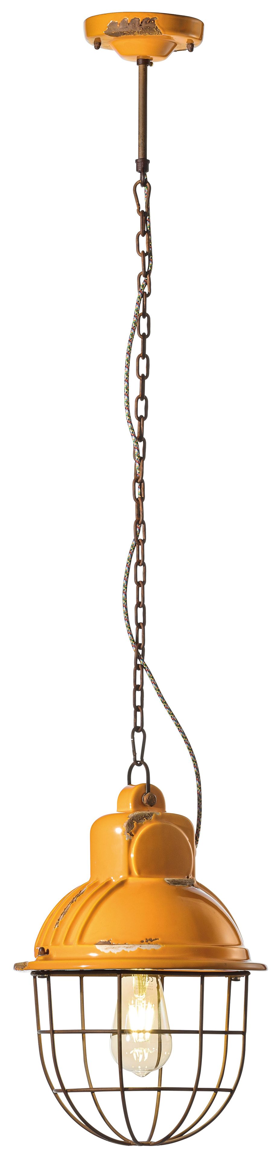 Керамический подвесной светильник FERROLUCE Industrial ARCH-00067090 - Вид №5