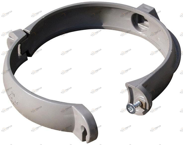 First Corporation Хомут из ПВХ с фиксирующей гайкой First plast Cnm80n