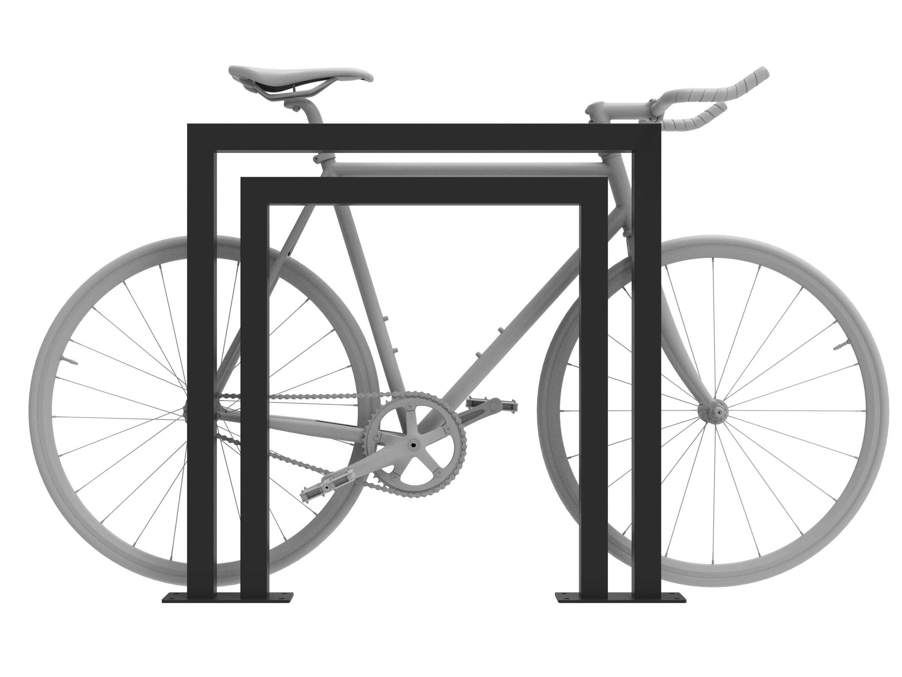 Стойка для велосипедов из оцинкованной стали Lazzari Mackintosh ARCH-00019337 - Вид №2