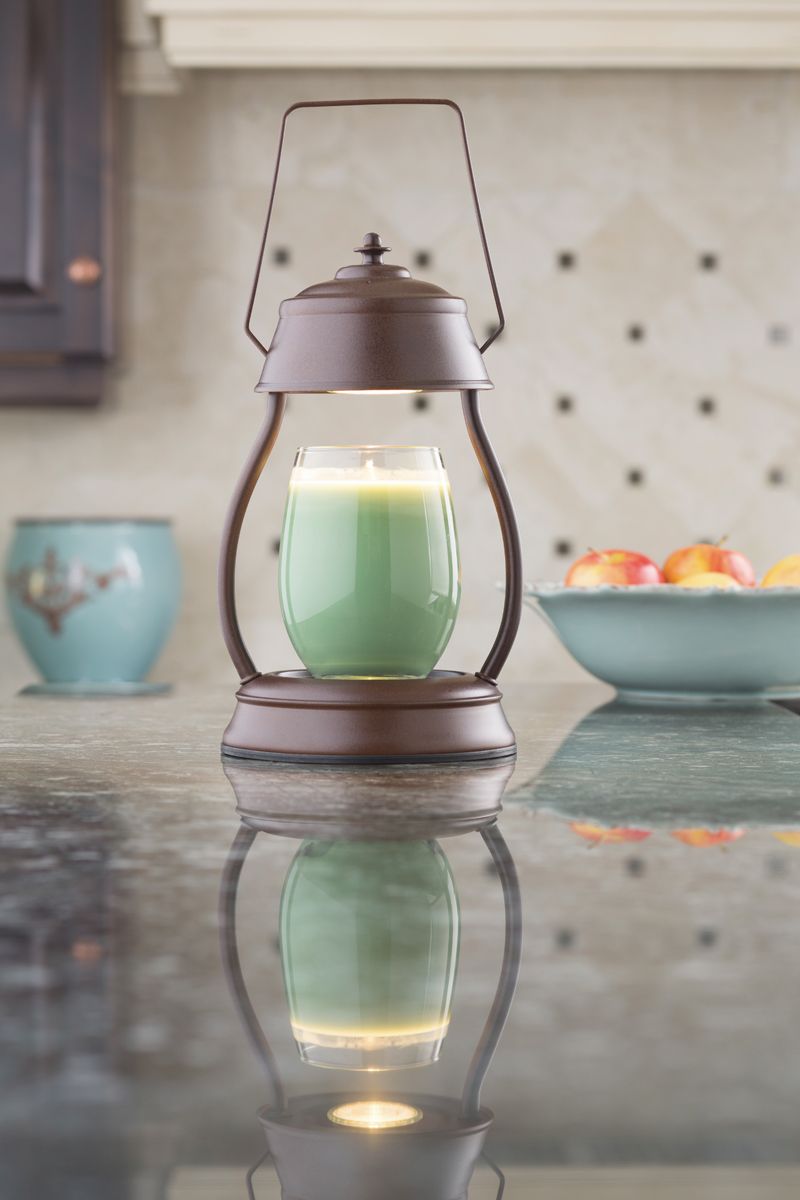 Электрическая лампа для ароматизации "Фонарь Ураган" коричневый CANDLE WARMERS  268145 Коричневый  - Вид №2