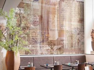 Tecnografica Обои с цифровой печатью и цветочными мотивами Collezioni d'arte 63353