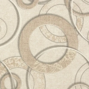 91843939 Обои флизелиновые Style Decor Ритм бежевые 1.06 м 4038-61 23.ВТА2 STLM-1346223