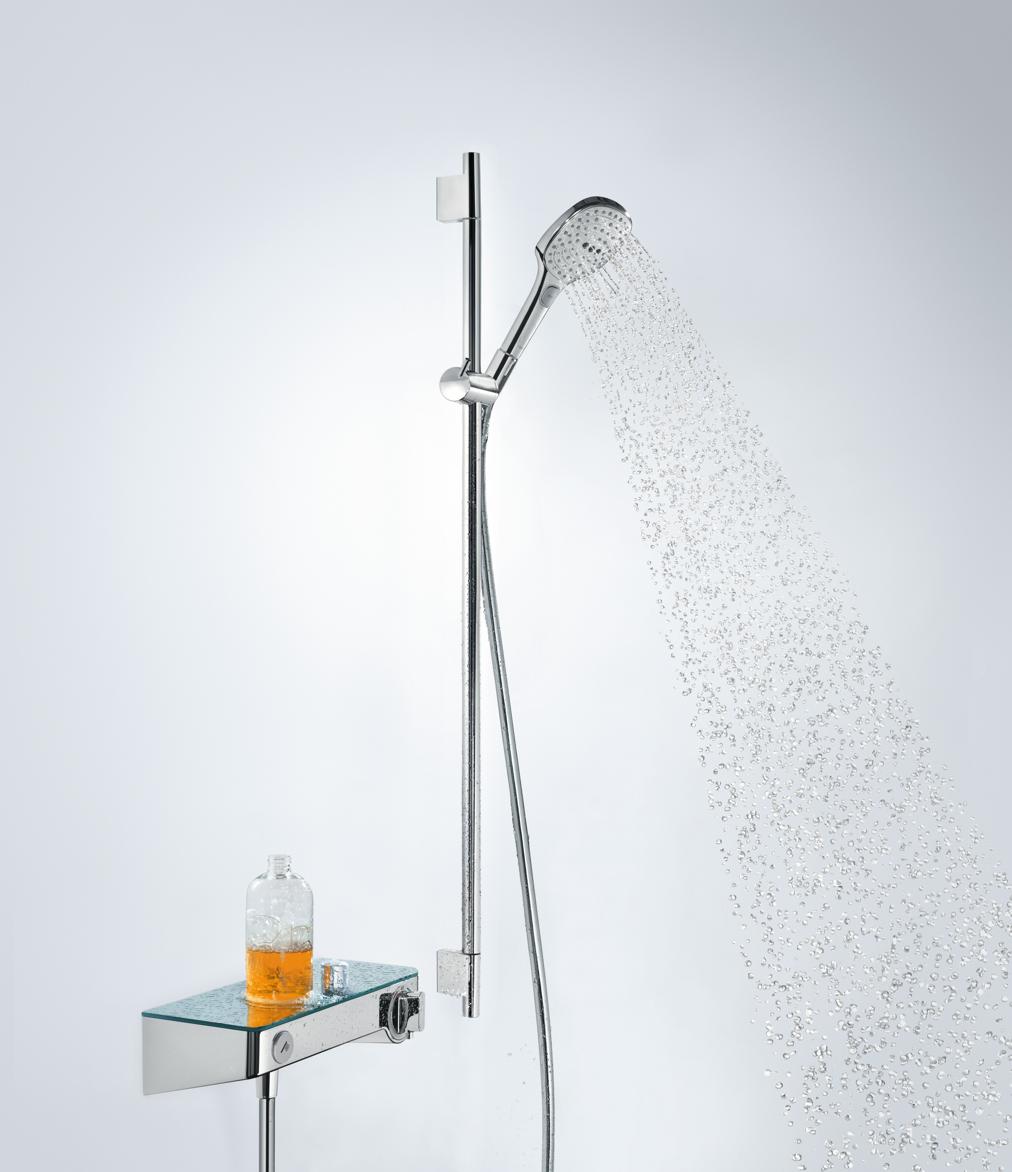 26621000 Raindance Select E Душевой набор 120 3jet со штангой 90 см и мыльницей Hansgrohe  - Вид №3