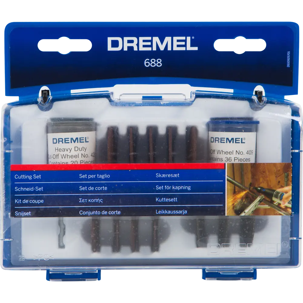 Набор отрезных кругов Dremel, резка металл/дерево/пластмасса, 69 шт STLM-2052432 - Вид №1