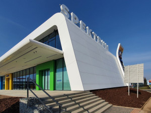 Облицовка фасада HIMACS