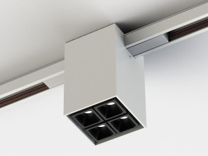 Потолочный алюминиевый квадратный светодиодный прожектор