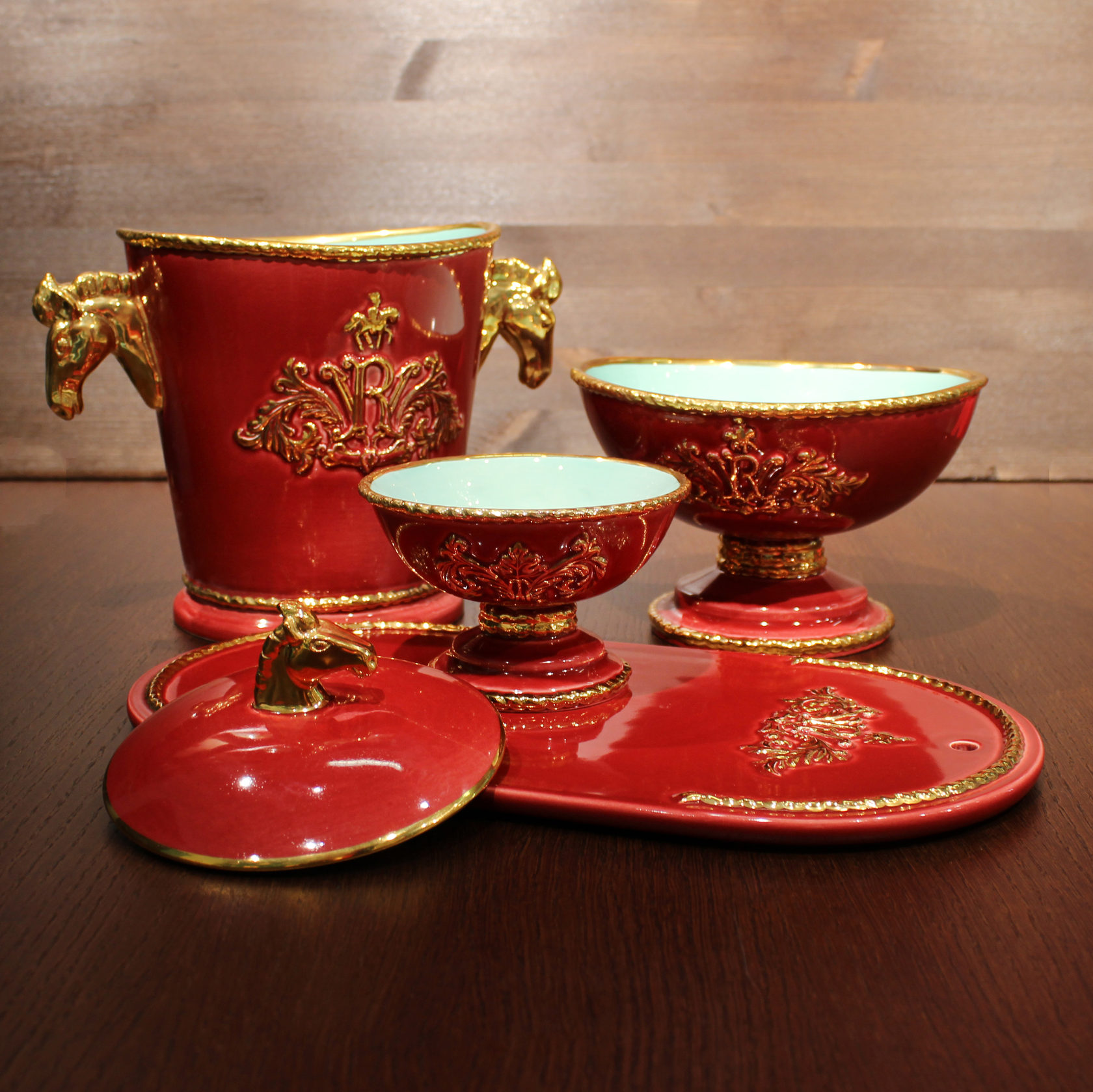 Винный набор (4 предмета) PROVANSFAIENCE sun-id-994542 - Вид №1