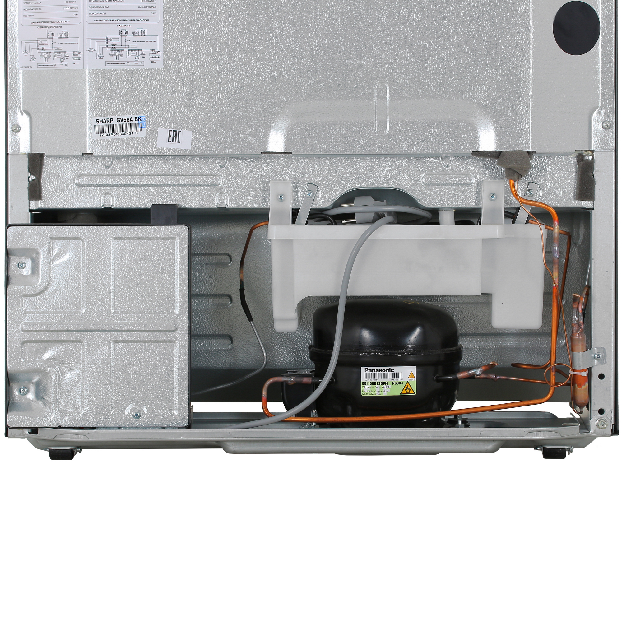 1116835 Холодильник с морозильником   Sharp SJGV58ABK черный STDN-0036546 - Вид №14