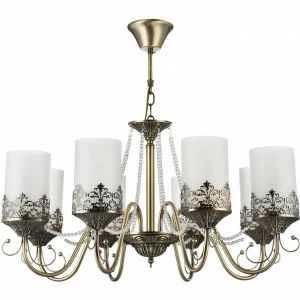 Подвесная люстра Freya Sherborne FR2563-PL-08-BZ FREYA ДИЗАЙНЕРСКИЕ, SHERBORNE 185822 Белый