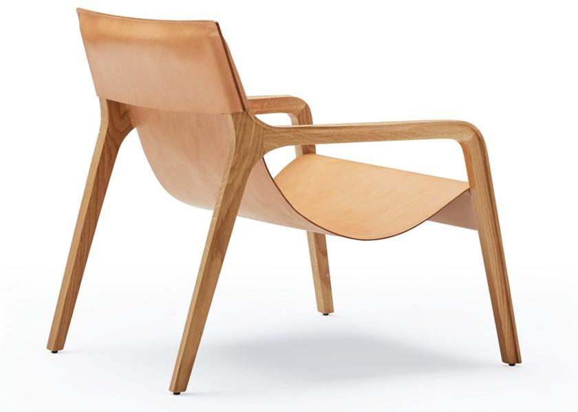 José Martínez Medina Кожаное кресло с подлокотниками Blacktone sun-id-1422864 - Вид №1