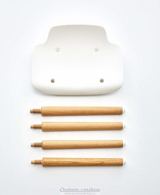 Quinze & Milan Низкий деревянный табурет Pilot sun-id-1379040 - Вид №8