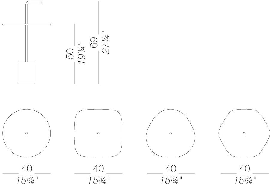 Lapalma Садовый столик квадратный Jey outdoor sun-id-1369991 - Вид №2